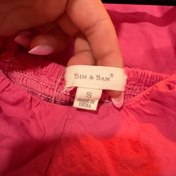 Pink Ruffled Mini Dress - Picture 3 of 4